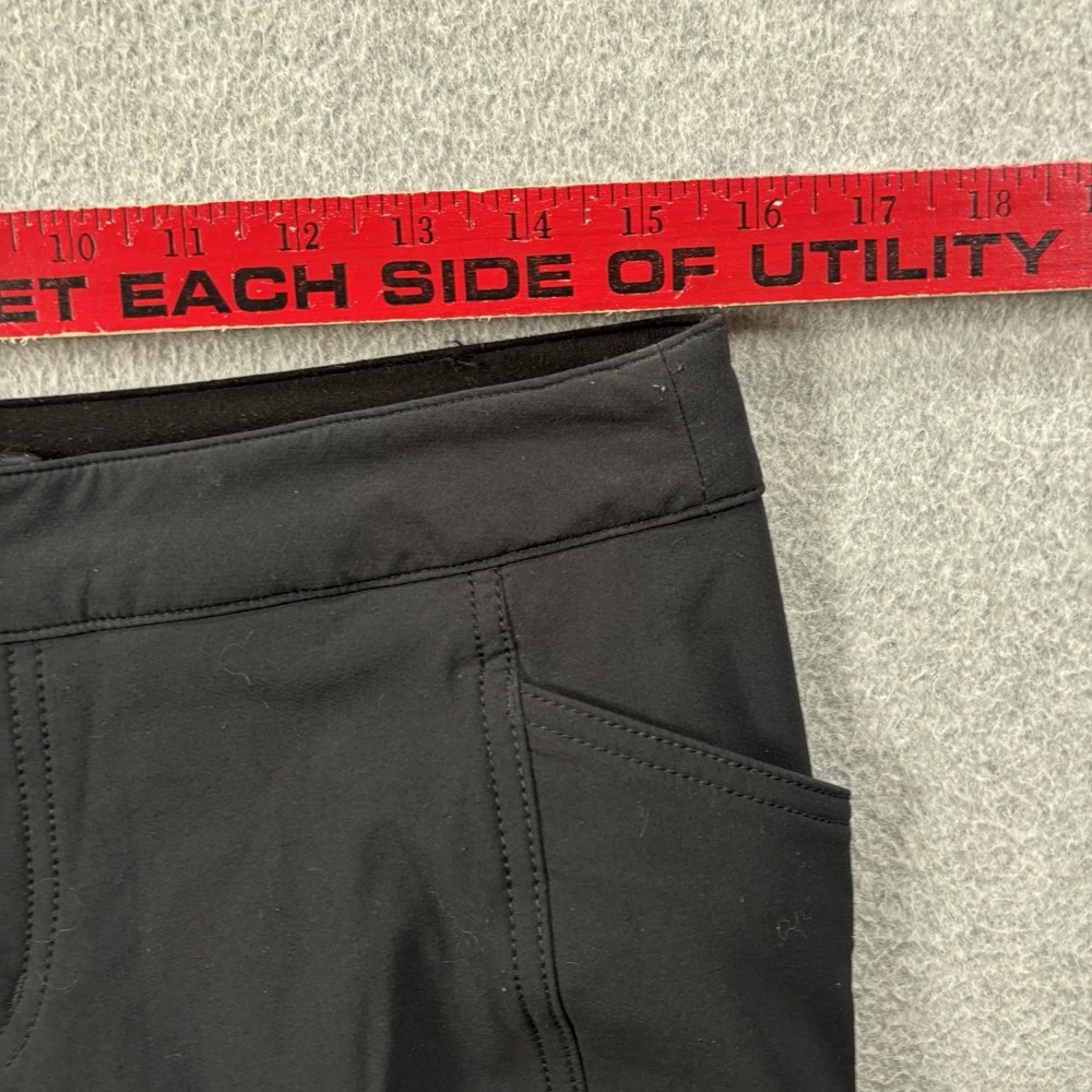 Title Nine Womens Size 10 Short Valkyrie Pants Black Outdoors Hiking Winter - Picture 15 of 16